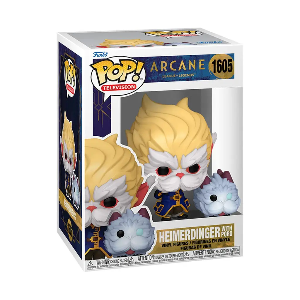 Ігрова фігурка FUNKO POP! серії "Аркейн" - ХЕЙМЕРДІНГЕР З ПОРО Funko 80193 - фото 4
