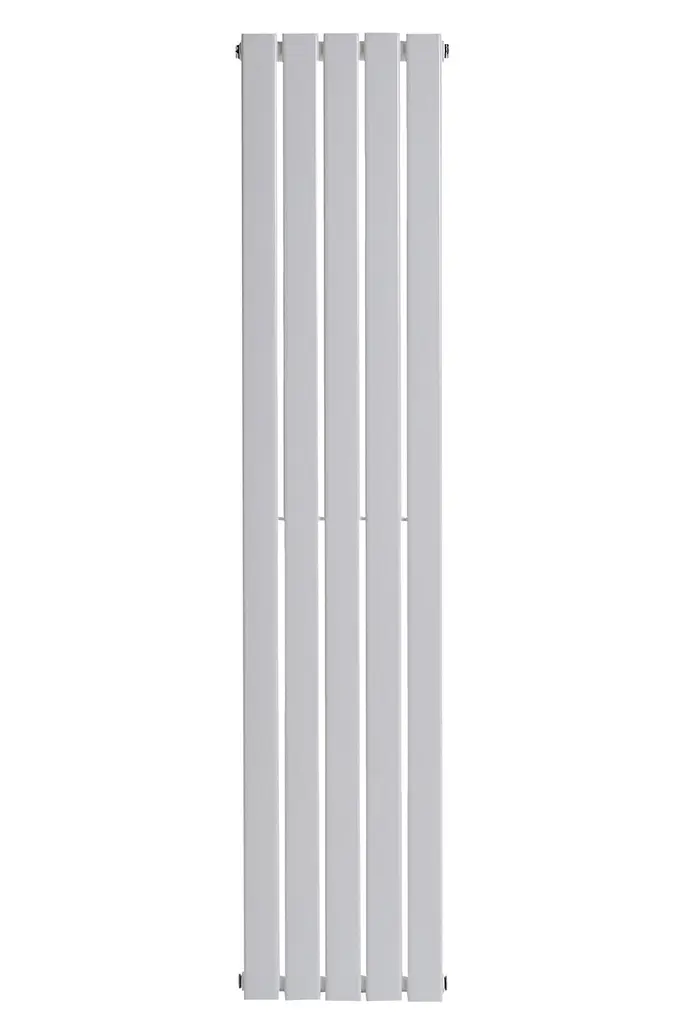 Дизайнерський вертикальний радіатор опалення Arttidesign Livorno 5/1600/340/50 білий матовий - фото 3