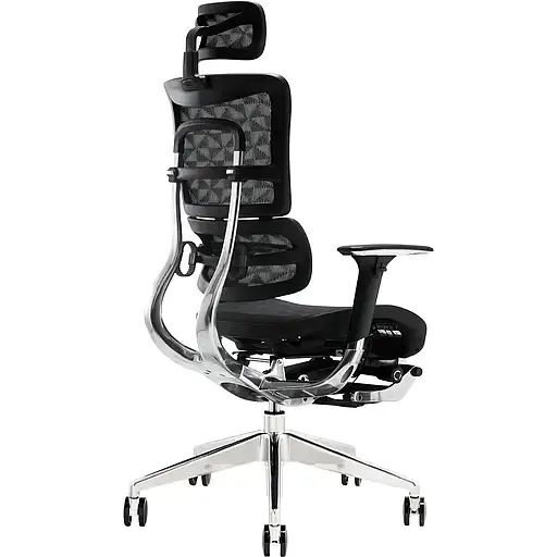 Офисное кресло GT Racer X-801L (W-51), черное (X-801L Black (W-51)) - фото 5