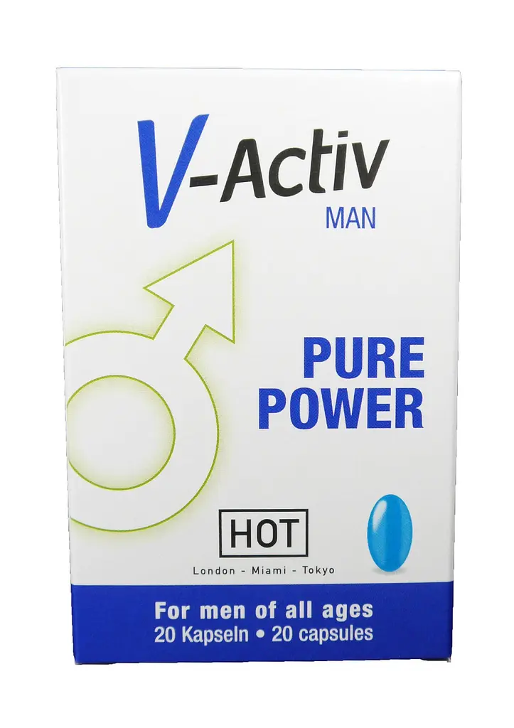 Чоловічі таблетки для продовження ерекції V-Activ For Men 20 шт. - фото 4