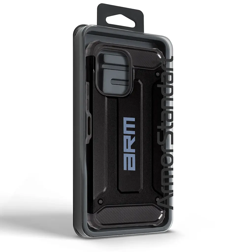 Чохол ArmorStandart Panzer для Xiaomi Redmi 12 4G Black - фото 7