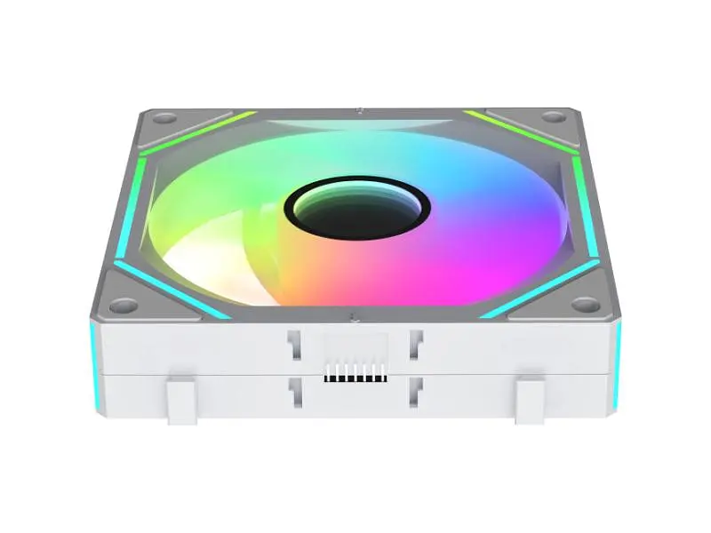 Корпусний вентилятор OCYPUS GAMMA F12 UNI ARGB White (GAMMA-F12-WH1AM00U-GL) - фото 3