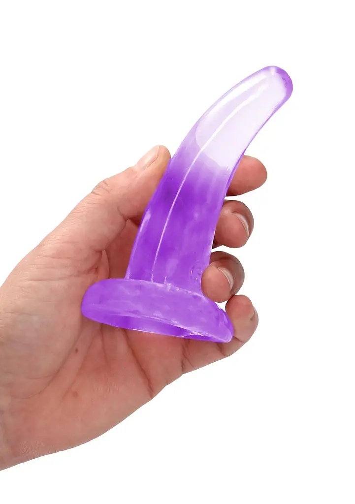Фалоімітатор - Realrock Dildo 4,5" Purple - фото 3