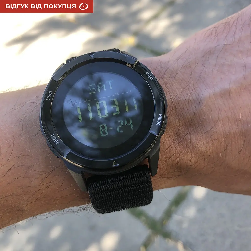 Годинник North Edge Alps Black з компасом, 2 ремінця - фото 20