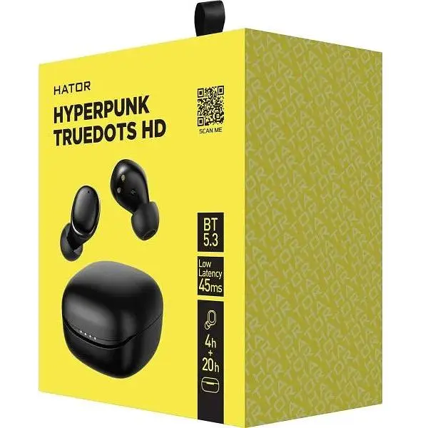 Bluetooth-навушники Hator Hyrerpunk Truedots HD (HTA-411) бездротова гарнітура - фото 4