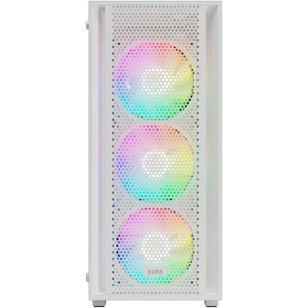 Корпус GAMDIAS AURA GC2 ELITE WH ARGB White (4711514500622) - фото 2