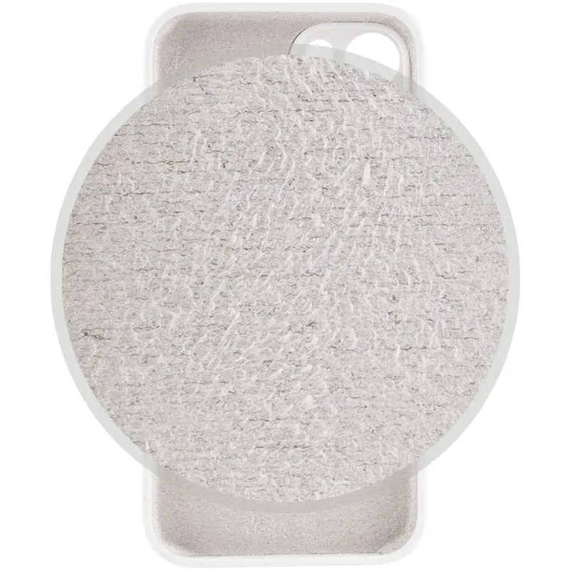 Чохол Silicone Case Full Camera Protective AA для Apple iPhone 13 6.1" Білий / White - фото 3
