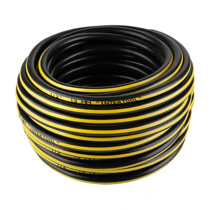 Шланг для води 4-шаровий 1/2", 30 м, армований, PVC INTERTOOL GE-4105 - фото 4