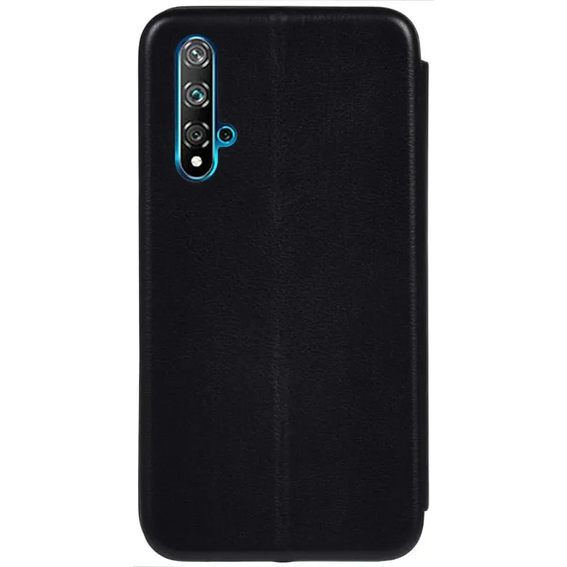 Чохол-книжка Toto Book Rounded Leather Case HuAwei Nova 5T Black - фото 2