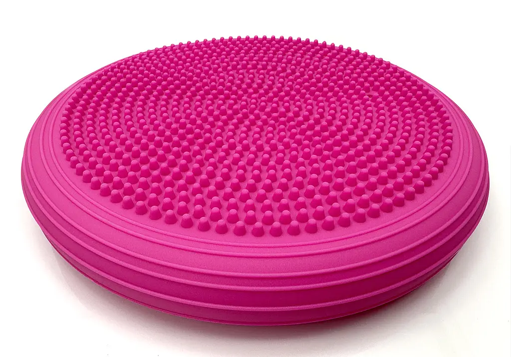 Балансировочная подушка массажная Cushion-2 розовая EasyFit fit0025134 - фото 4