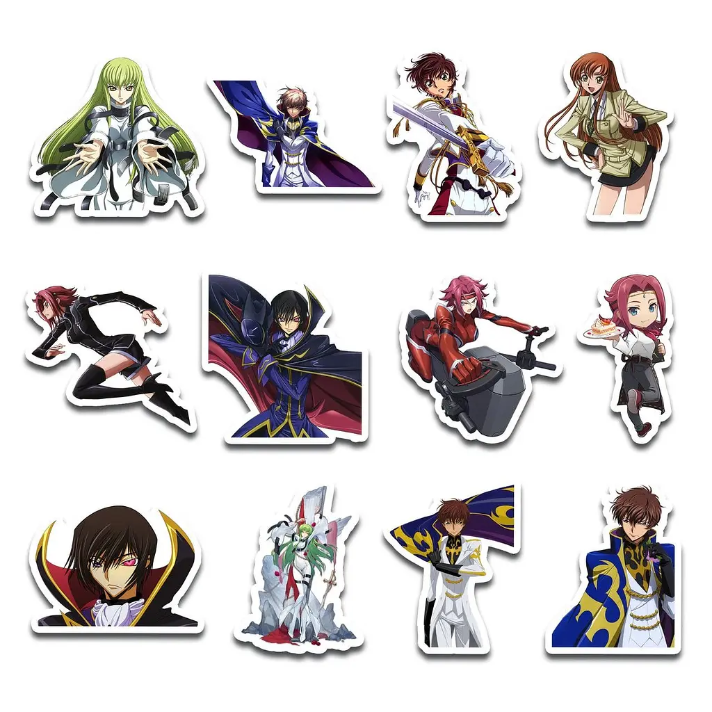 Стикерпак GeekLand Code Geass 45 штук (SP CG 01) - фото 2