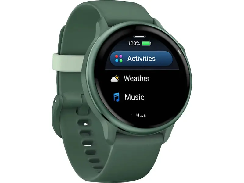 Смарт-годинник Garmin Vivoactive 6 Metallic Jasper Green with Jasper Green Band (010-02985-02) - фото 3