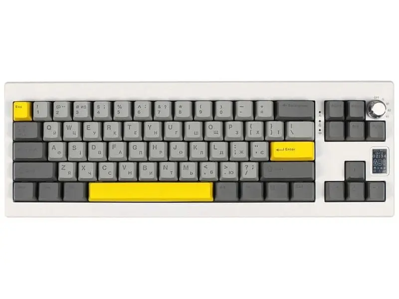 Клавіатура Epomaker Shadow-X White (SHX-W-M)