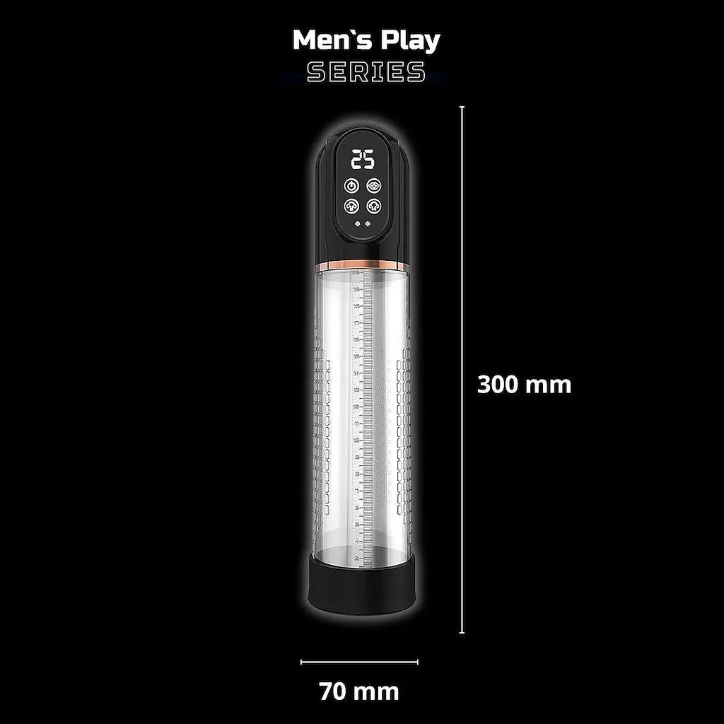Помпа-мастурбатор Erospace Mens Play B13 автоматична для члена - фото 8
