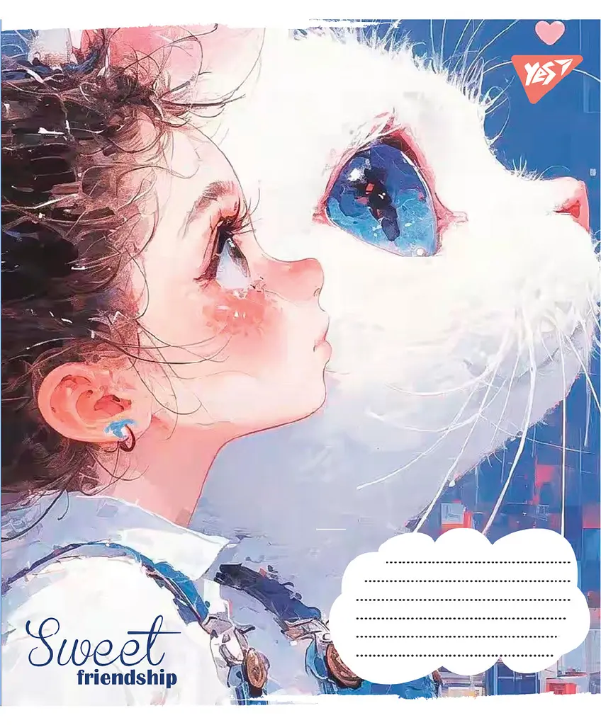 Набір зошитів шкільних YES А5/12 лінія Sweet Friendship 25 шт (767862) - фото 5