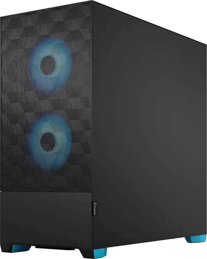Корпус Fractal Design Pop Air RGB с закаленным стеклом без блока питания Cyan Core (FD-C-POR1A-02) - фото 4