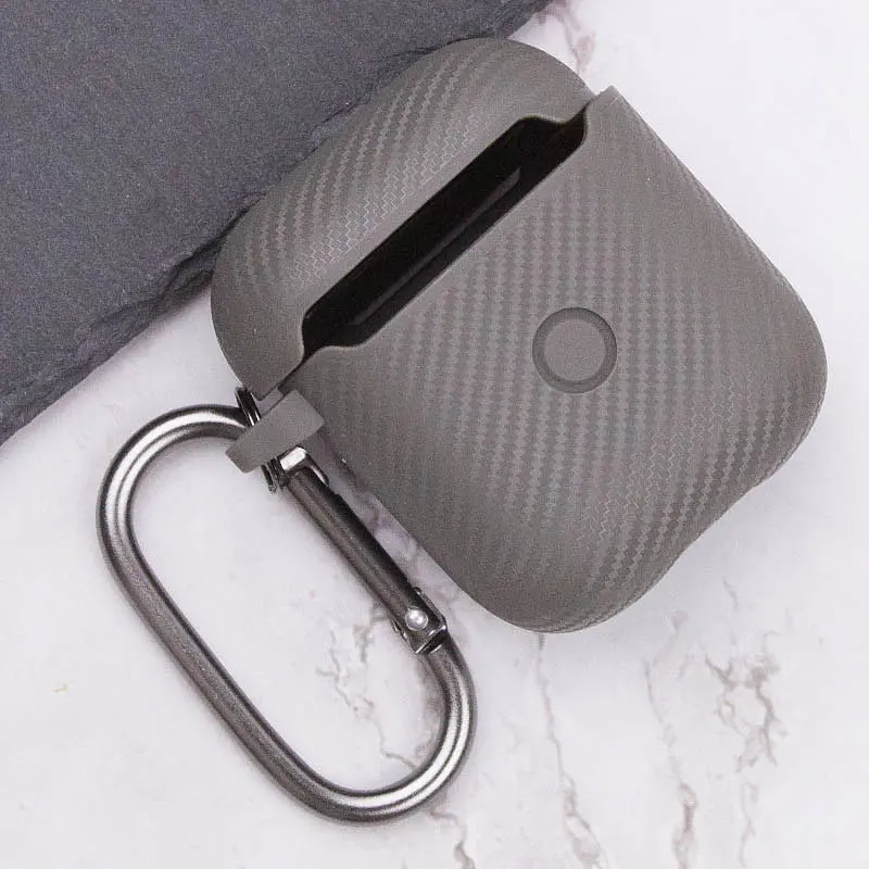 Футляр SGP Shockproof для наушников Airpods 1/2 Grey - фото 4