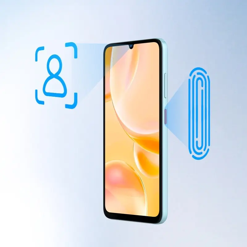 Смартфон ZTE Blade A55 4/128Gb блакитний - фото 7