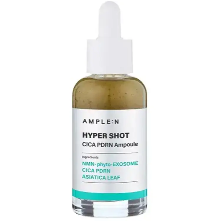 Заспокійлива відновлювальна сироватка з PDRN та центелою AMPLE:N Hyper Shot Cica PDRN Ampoule 50 мл