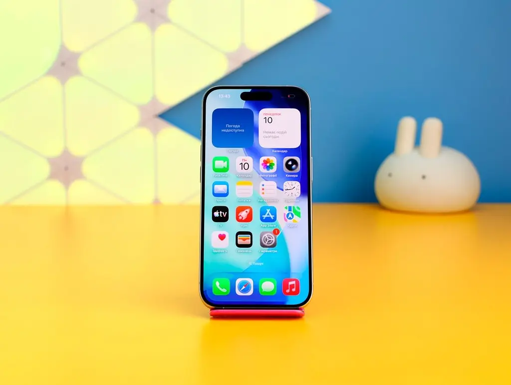 Смартфон Apple iPhone 15 Pro 256GB White Titanium (MTV43) Б/В [174625] - фото 2