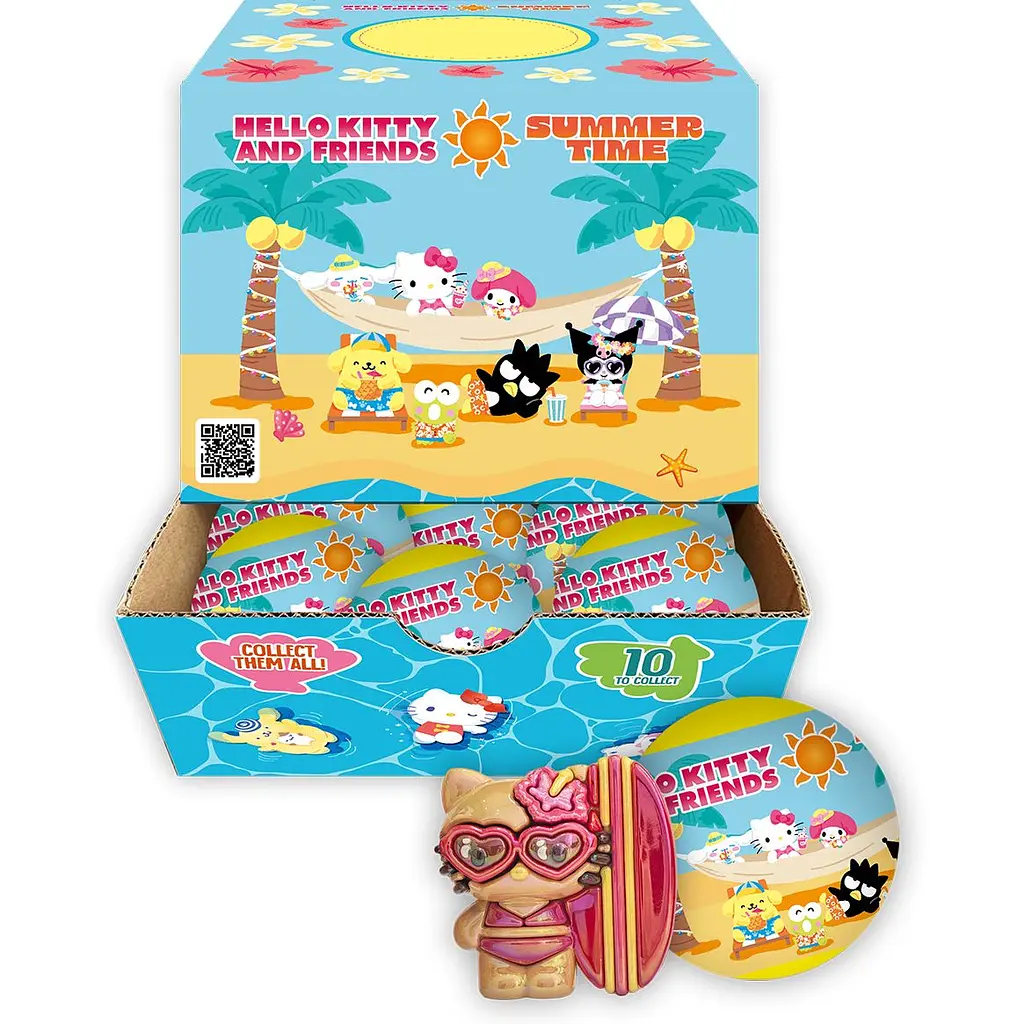 Дисплей фігурок-сюрпризів Cool Things серії Hello Kitty. Пляжні пригоди 18 шт. (HK131-CDU) - фото 2