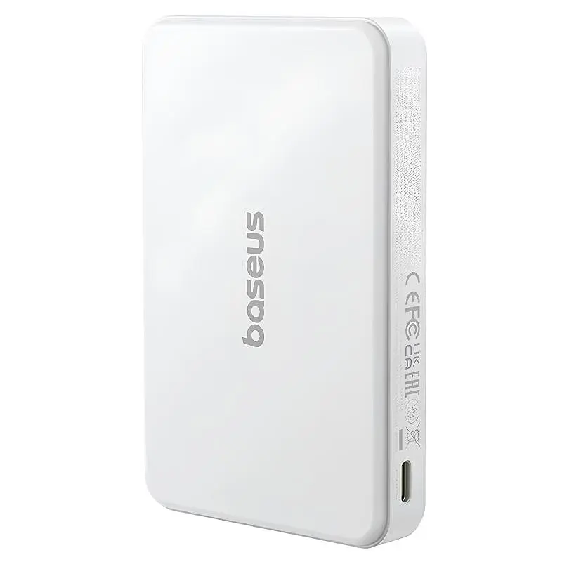 Портативний ЗП Power Bank Baseus EnerFill FM11 Ultra-Mini 22.5W з БЗП 10000mAh (PPFM11-1022) White - фото 2