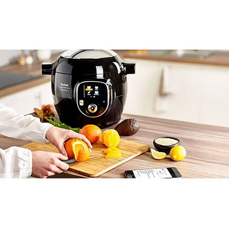 Мультиварка-скороварка Tefal Cook4me+ Connect 1600 Вт чорна (CY855830) - фото 13