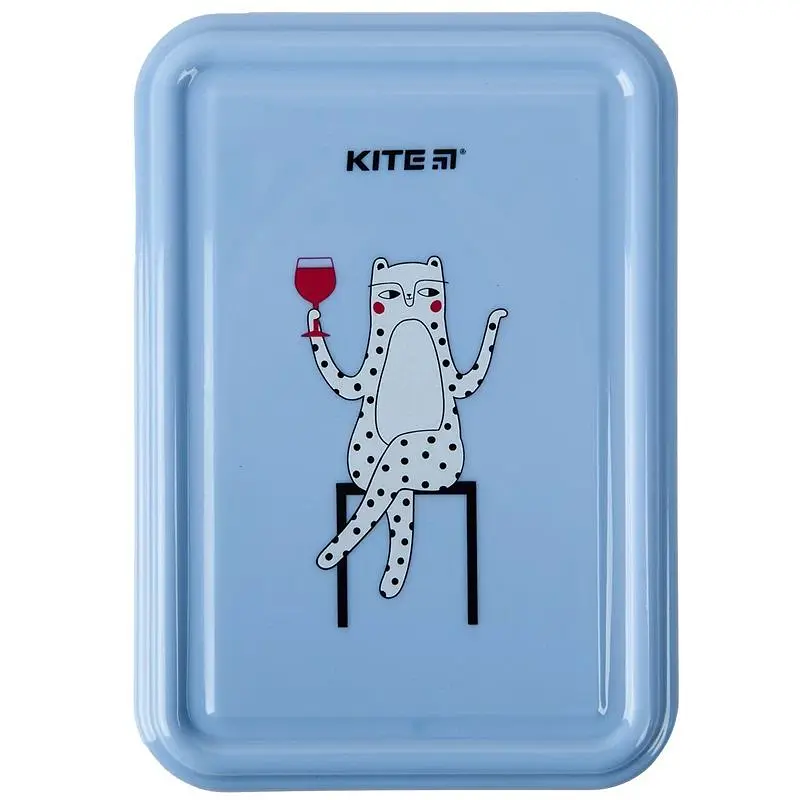 Ланч-бокс Kite Cat 650 мл блакитний (K23-175) - фото 2