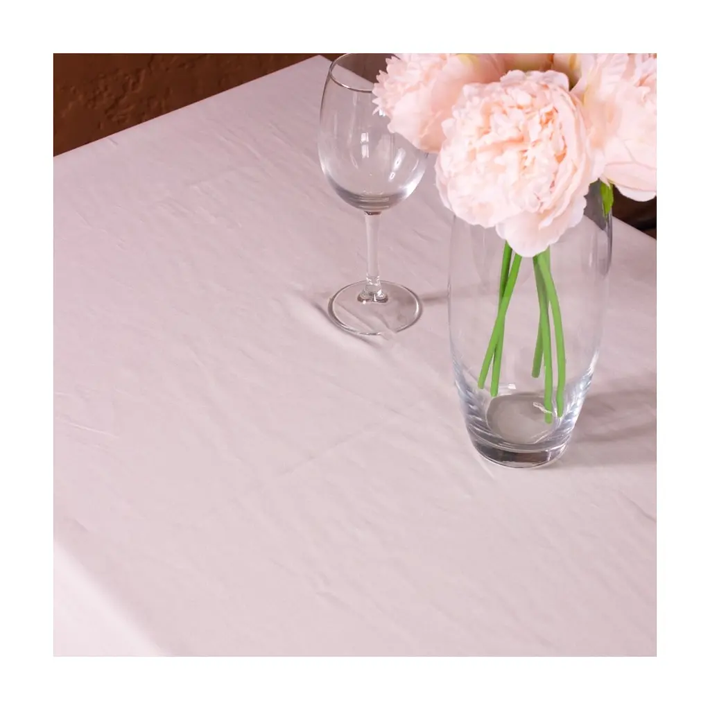 Скатертина MirSon Водонепроникна №403 Satin Waterproof Light Gray 200x280 см (2200006739555) - фото 2