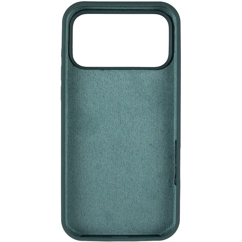 Чохол Silk Full Protective (AA) NO LOGO для Apple iPhone 17 Pro / 18 Pro (6.3") Зелений / Forest green - фото 3