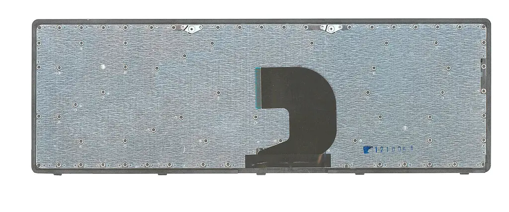 Клавіатура для ноутбука Lenovo Ideapad P500, Z500, Z500A, Z500G, Z500T Чорна, (Сірий каркас) - фото 2