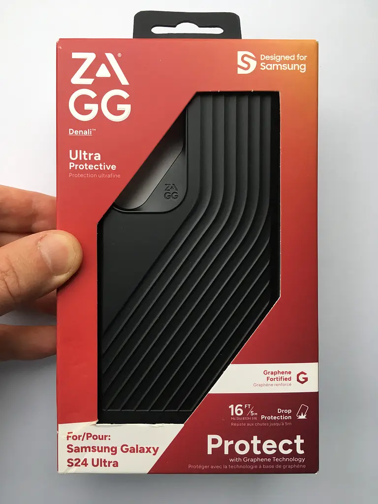 Оригінальний протиударний чохол ZAGG Gear4 Denali для Samsung Galaxy S24 Ultra (S928) Black - фото 5