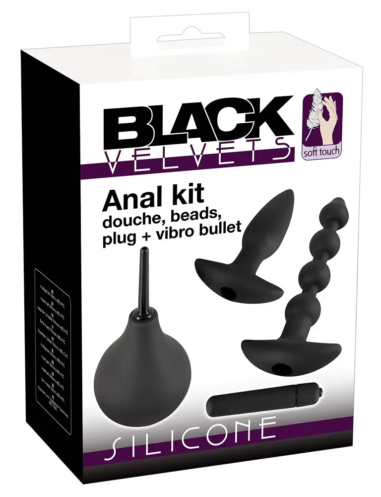 Набір анальних іграшок Black Velvet Anal Kit Orion 42-05834640000 22695 - фото 9