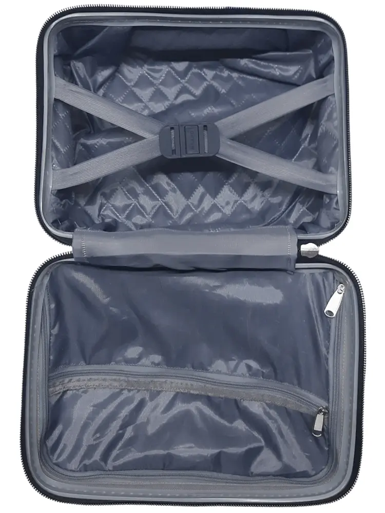 Бьюті-кейс Milano bag 0306/14 Великий L Срібний - фото 6