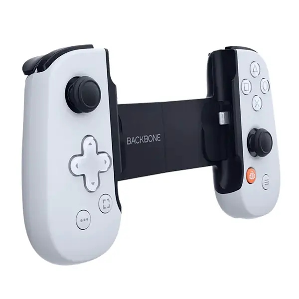 Ігровий джойстик Backbone One Mobile Gaming Controller (iPhone Lightning PlayStation Edition White) - фото 3