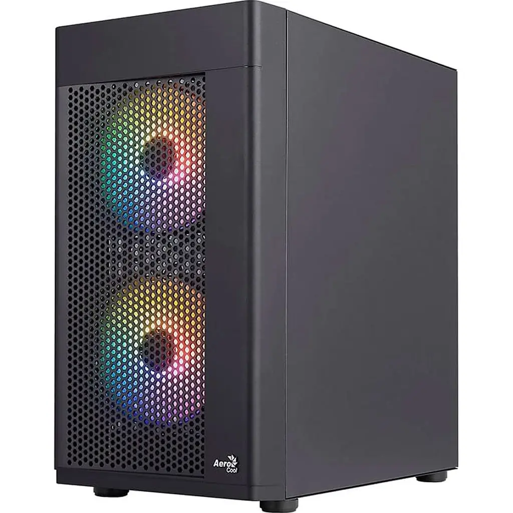 Корпус AeroCool Hexform-G-BK-v2 600 Вт чорний (ACCX-PV38004.11) [173300] - фото 3