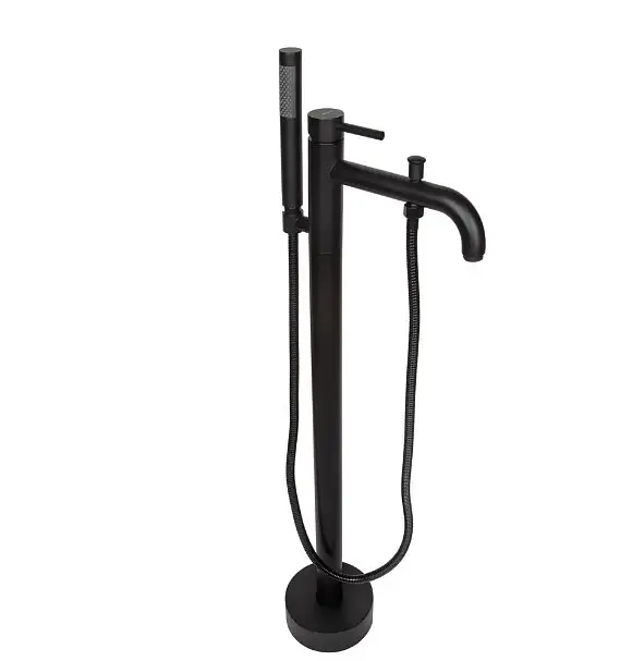 Смеситель для ванны WEZER EKO19A-01-BLACK - фото 3