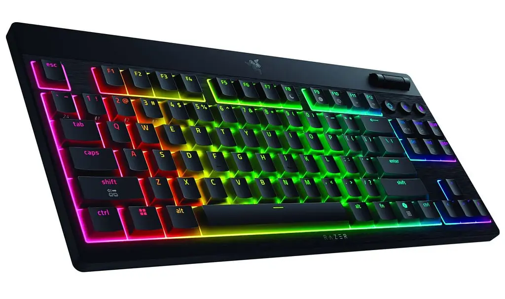 Клавиатура Razer BlackWidow V4 Low-Profile TKL Green switch (RZ03-05450500-R3M1) - фото 3