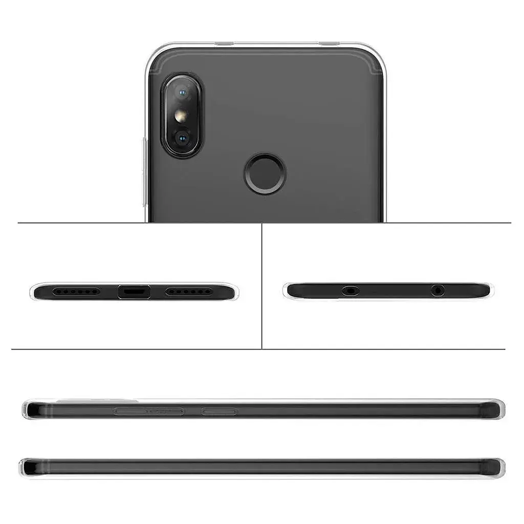Чохол до мобільного телефона Laudtec для Xiaomi S2 Clear tpu (Transperent) (LC-S2) - фото 6