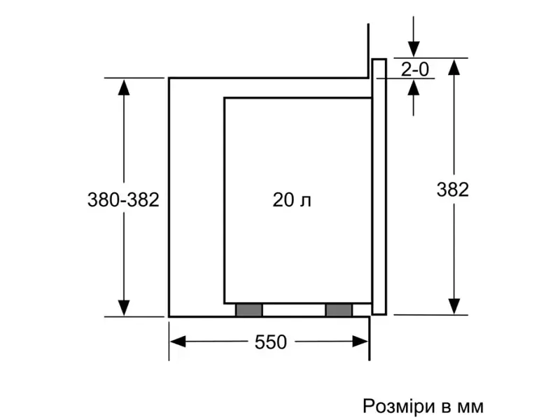 Мікрохвильовка Bosch Serie 4 BFL524MH2 - фото 10