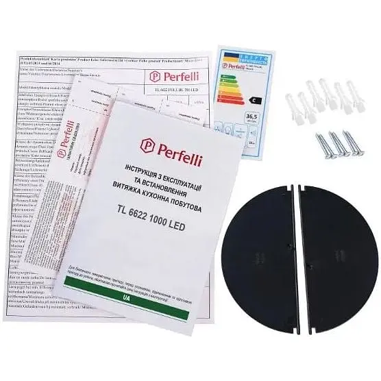 Витяжка телескопічна Perfelli TL 6622 Full BL 1000 LED - фото 9