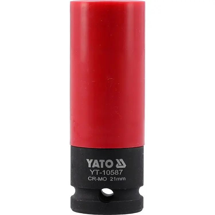 Головка торцева ударна Yato квадрат 1/2 М=21 мм (YT-10587) - фото 2