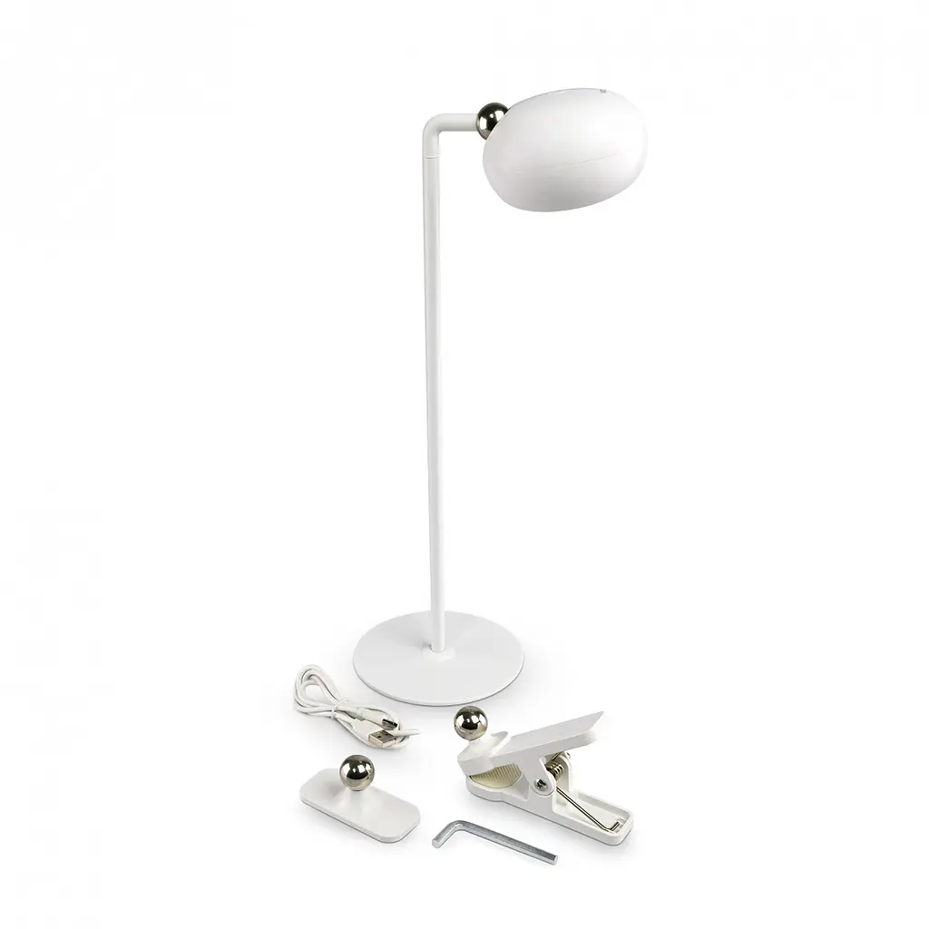 LED лампа настiльна з акумулятором VIDEX VLE-TF18W 3W 3000-5500K Біла - фото 8