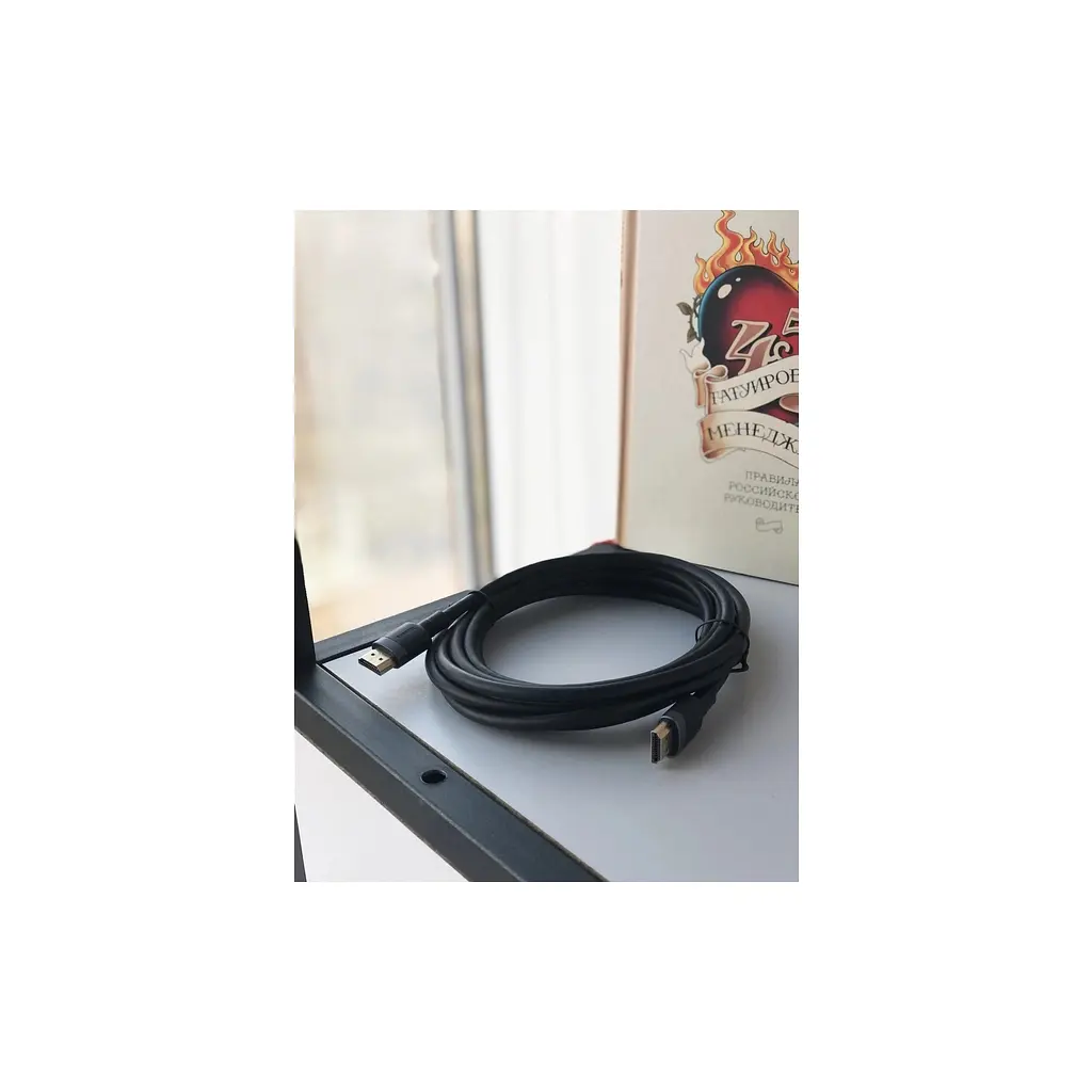 Кабель мультимедійний HDMI M to HDMI M 2.0m 4K Baseus (CADKLF-F01) - фото 8