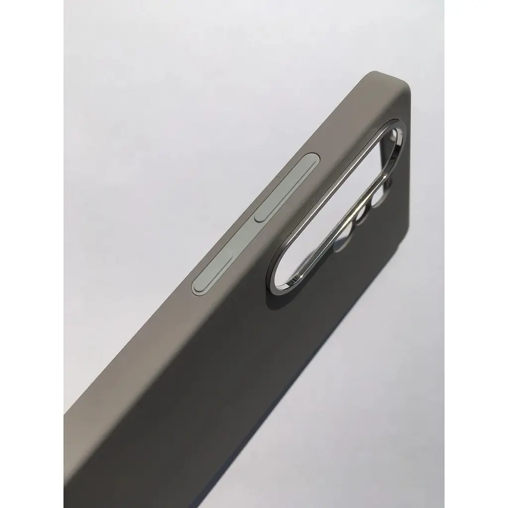Оригінальний протиударний силіконовий чохол Samsung Silicone Case для Galaxy S25 Ultra Gray EF-PS938CJEGWW - фото 8