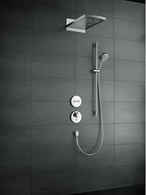 Душовий набір Hansgrohe Raindance Select S 120 3jet 90 см EcoSmart 9 л/хв 26323000, Хром - фото 3