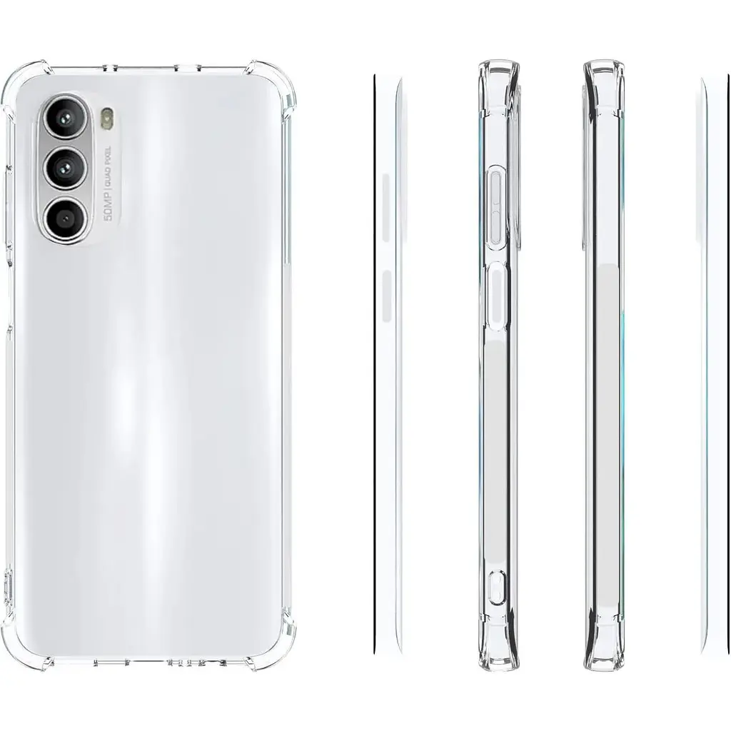 Панель BeCover Anti-Shock для Motorola Moto G52/G82 Clear (709320) - фото 2