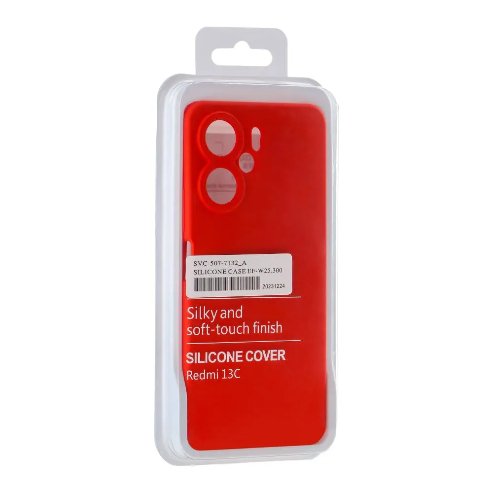 Чохол-накладка Liquid Silicone AA Xiaomi Redmi 13C / Poco C65 Red (35397_3346094) - фото 2
