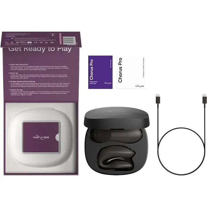 Вібратор We-Vibe Chorus PRO (Black) - фото 14