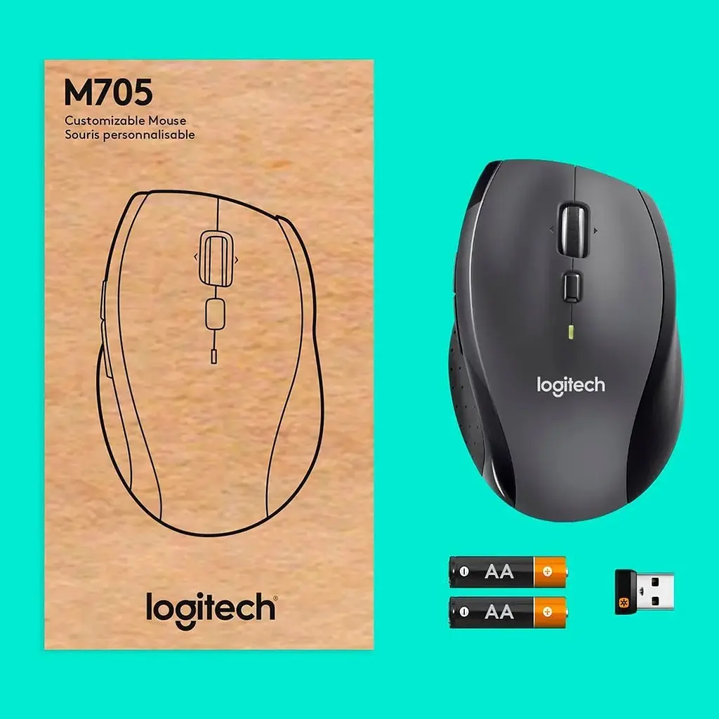Миша Logitech M705 Marathon Wireless [910-006034] [96076] - фото 5